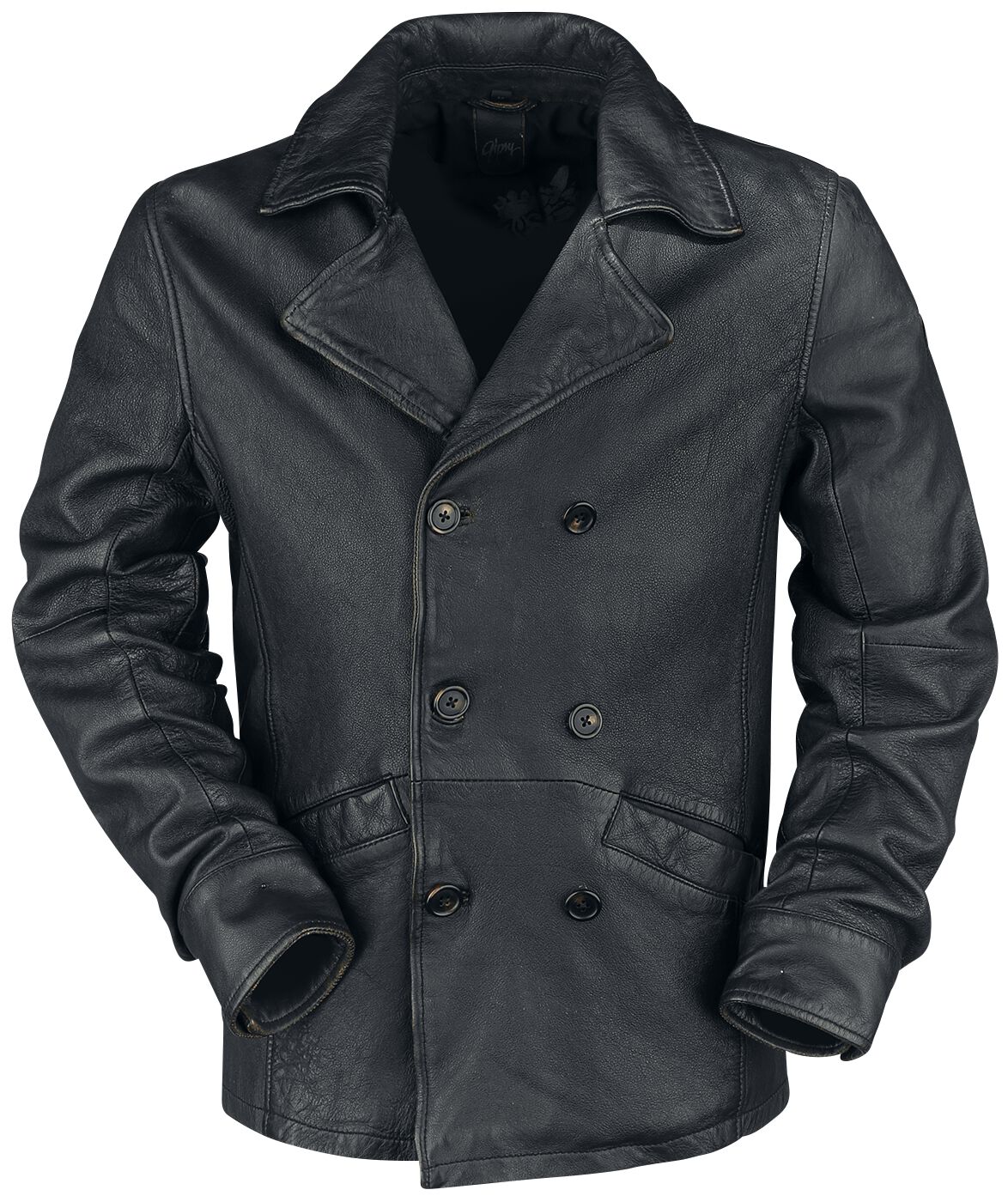 Stylemere Herren Lederjacke – Schwarz, weiches Echtleder